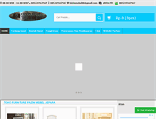 Tablet Screenshot of faizinmebel.com